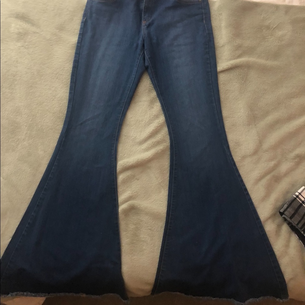 Free People Bell Bottom Jeans - Fit n Flare